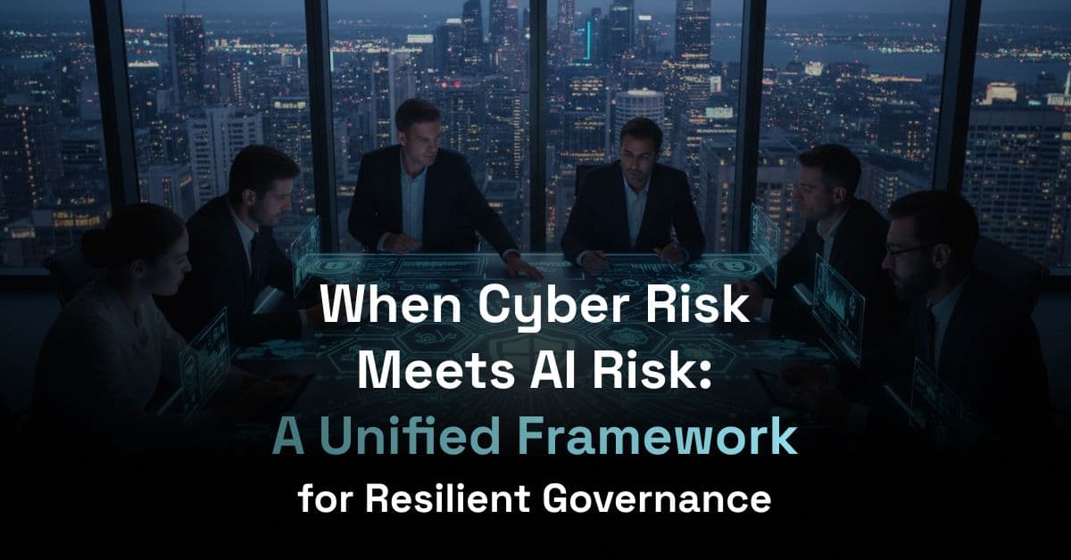 Cyber Risk VS AI Risk: Unified Governance Framework
